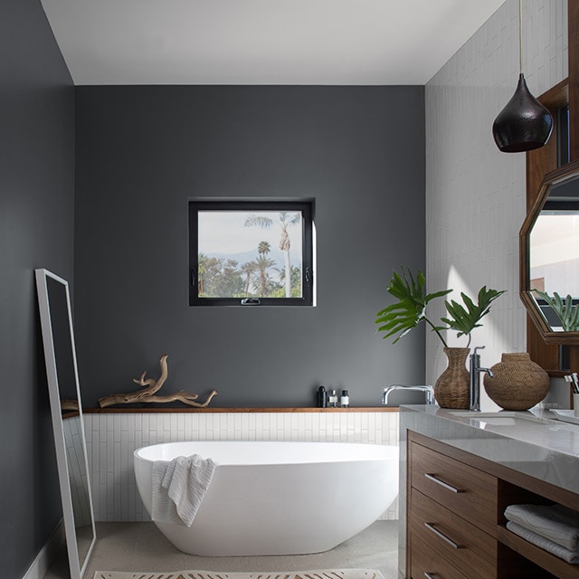 gray bathroom colors