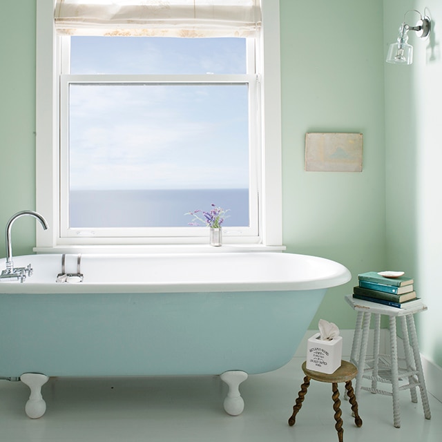 18 Small Bathroom Paint Colors We Love - Colorful Powder Rooms