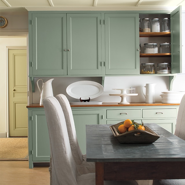 Chic Beige Kitchen Cabinets: Need Paint Colors? - Hello Lovely