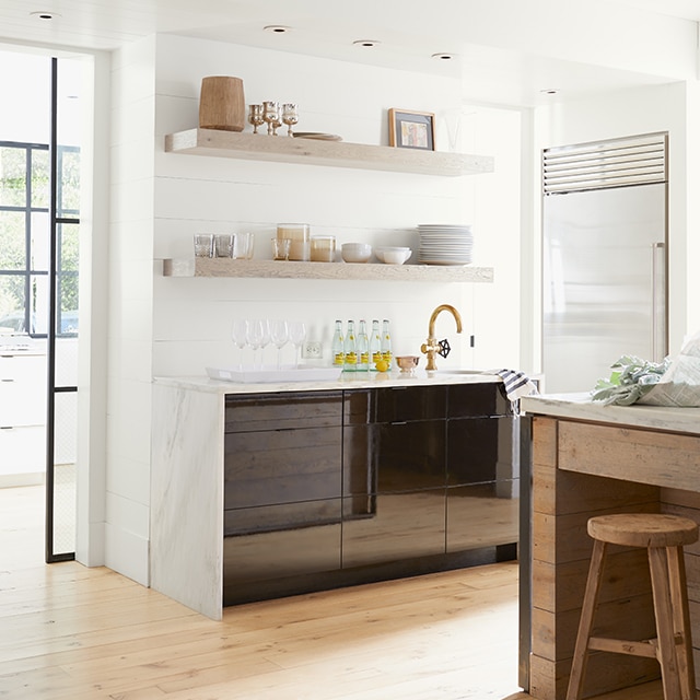Making a Neutral Kitchen Appear Dynamic - Cabinet City Kitchen and