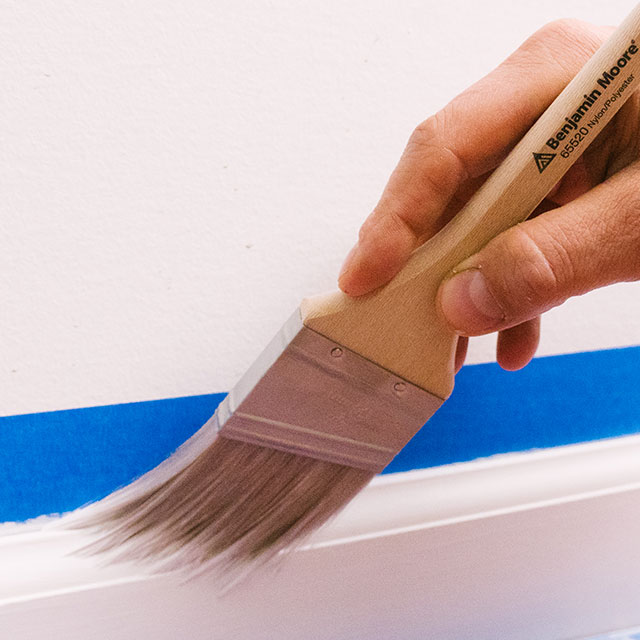 The Best Paint Brush for Trim and Baseboards - Semigloss Design