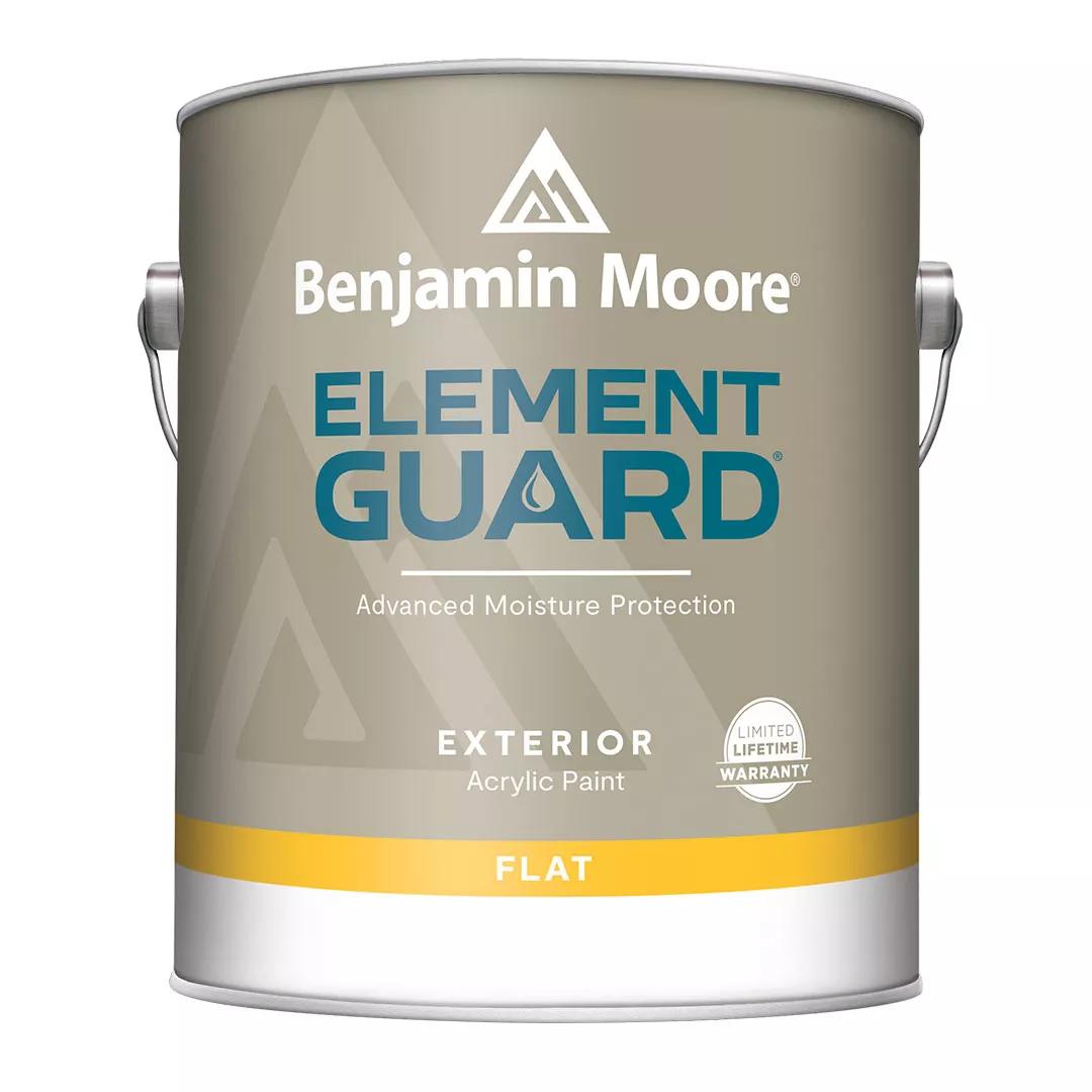 Element Guard Pintura para exteriores - sin brillo, recorte de lata de 1 galón