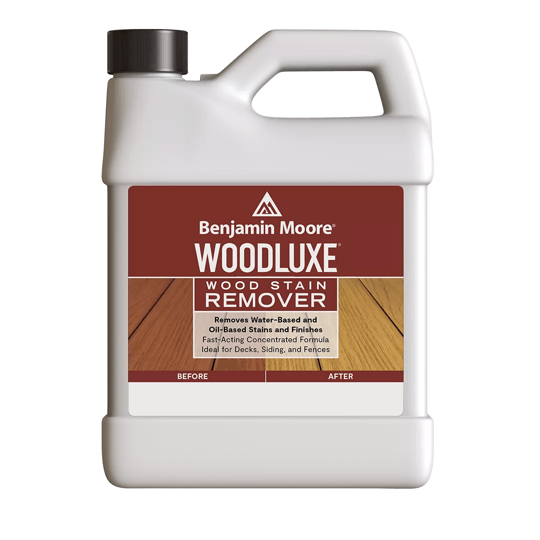 Recorte de lata de removedor de tinte para madera Woodluxe