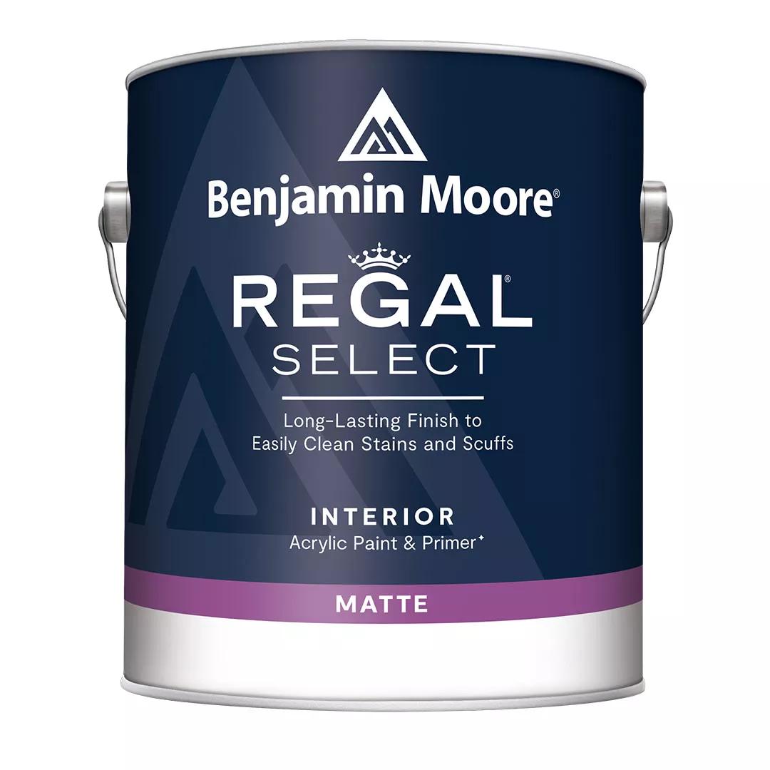 Regal® Select Pintura para interiores - mate, recorte de lata de 1 galón