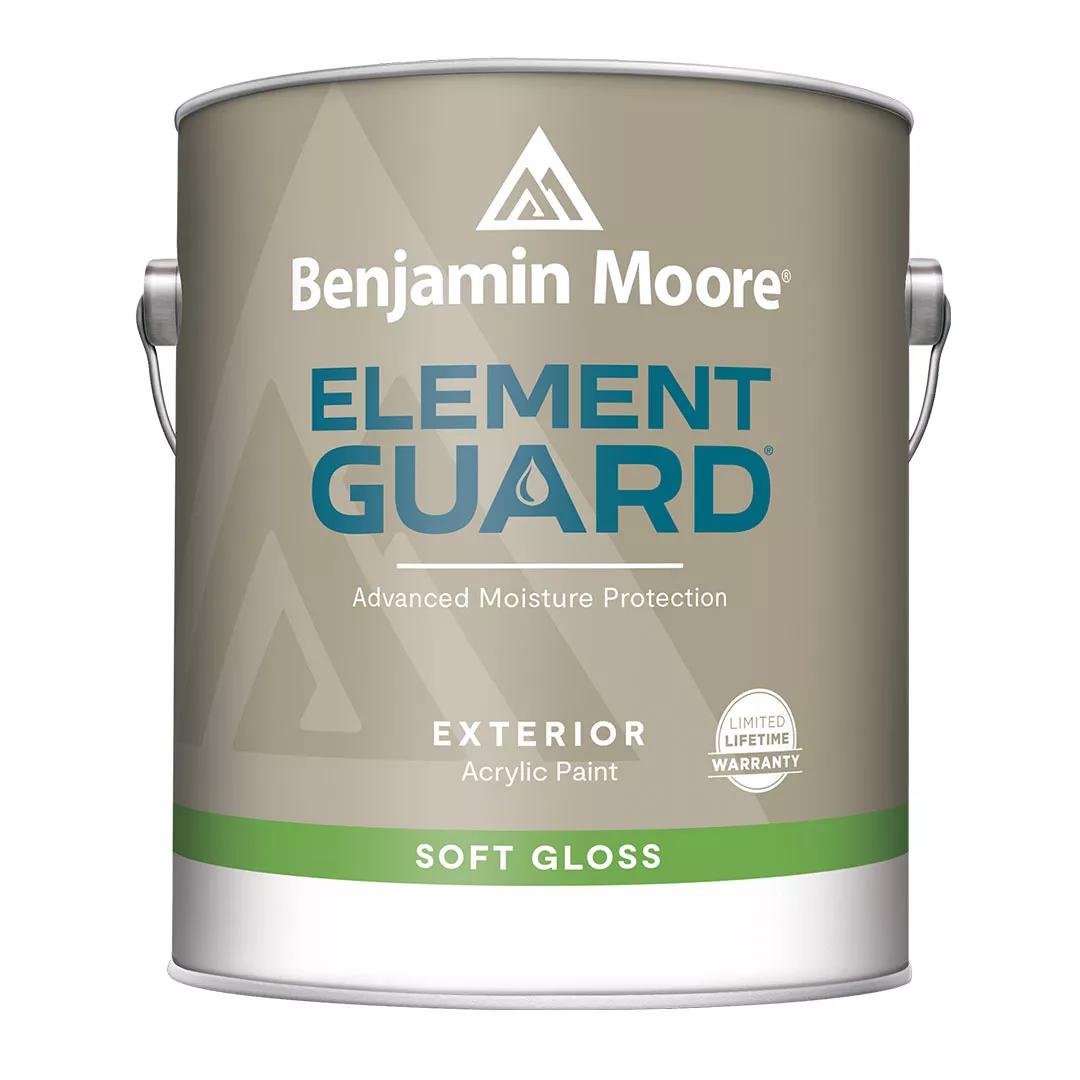 Recorte de lata de Element Guard Pintura para exteriores, brillo suave, 1 galón