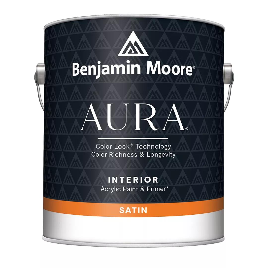 Recorte de lata de Aura® Pintura para interiores, satinado, 1 galón